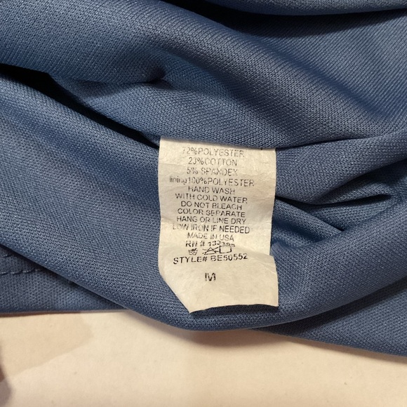 Altar’d State Women’s Knit Dress Heather Blue Short Sleeve - Picture 9 of 9